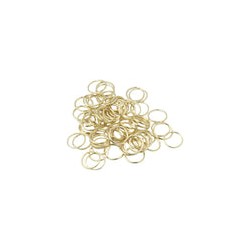 Argolla Metal Dorada Grande 10 mm - 10g